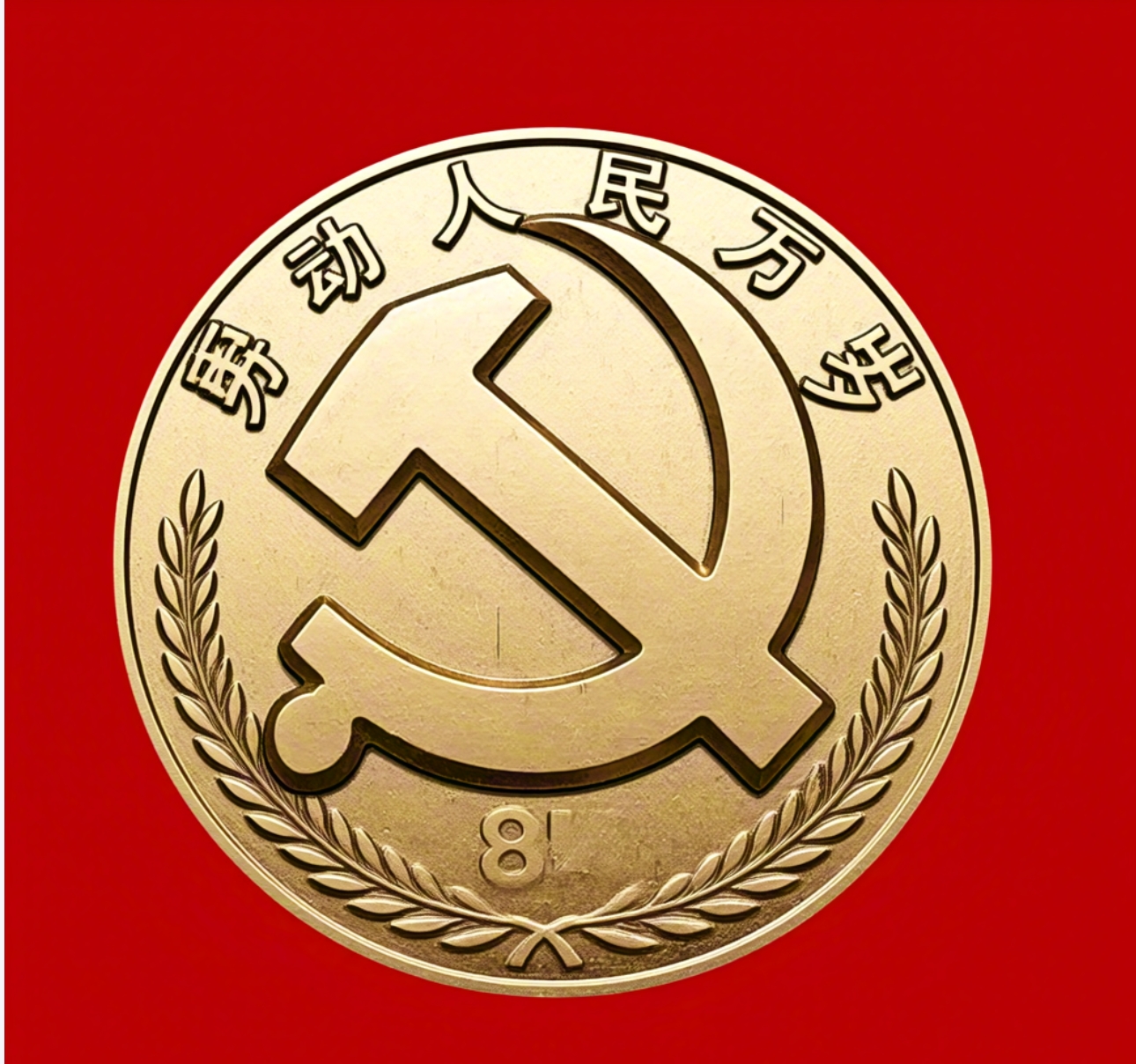 徽章-劳动最光荣-造化社区