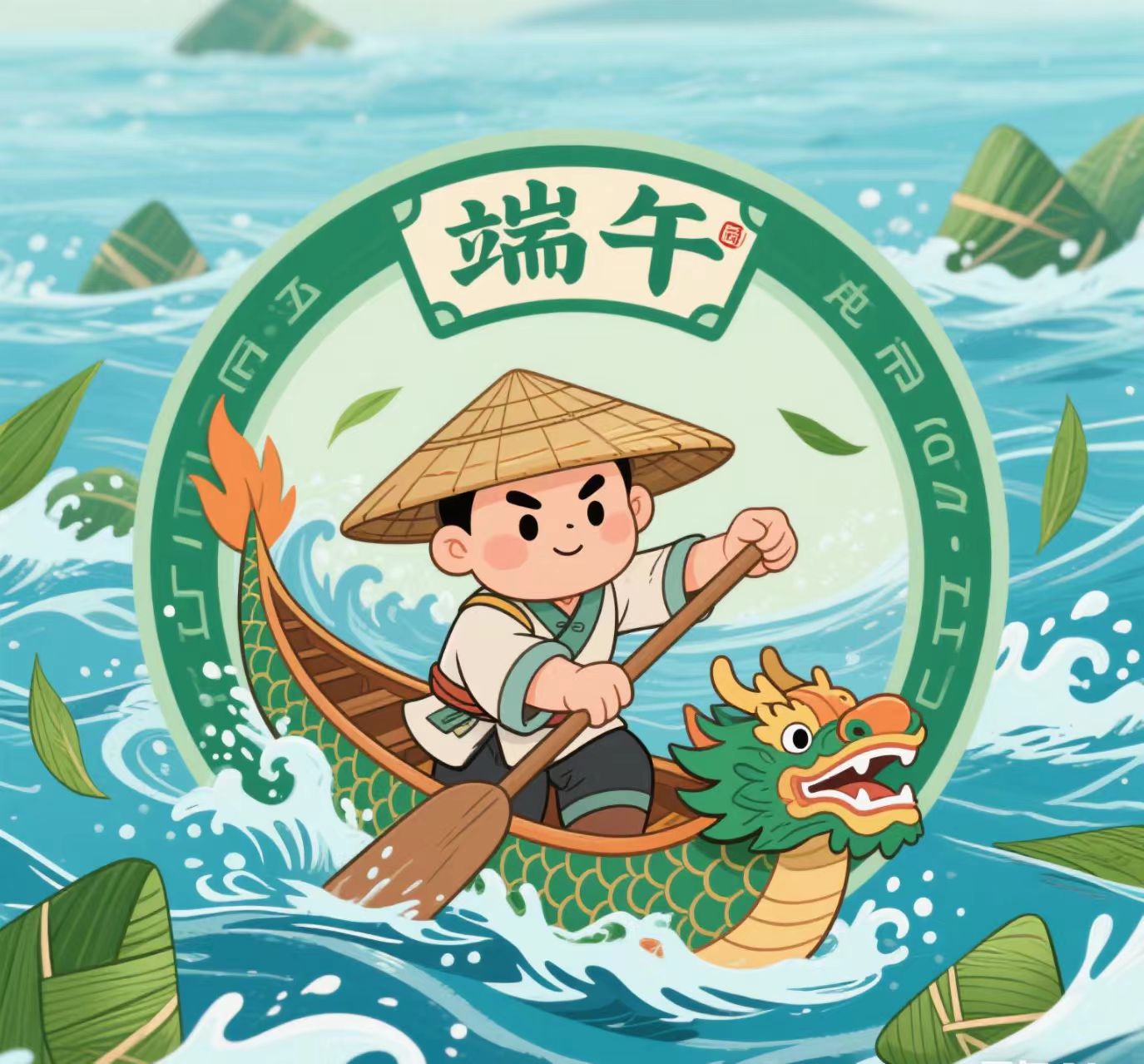 徽章-端午安康-造化社区